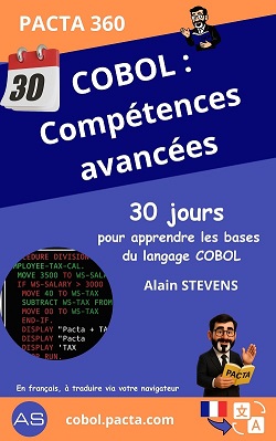 Couverture du livre COBOL Compétences avancées en 30 jours